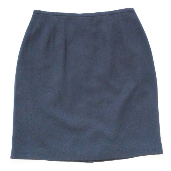 Norton McNaughton Dark Blue Navy Pencil Skirt Size 10P Career Knee Length NWT - Picture 3 of 9
